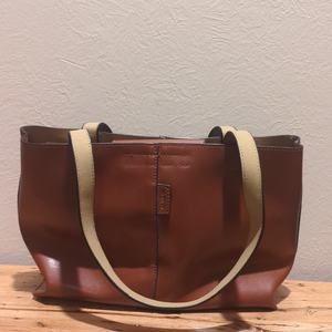 Emilie M. Simulated Leather Medium Tote Bag